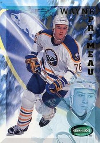 #26 Wayne Primeau - Buffalo Sabres - 1995-96 Parkhurst International Hockey