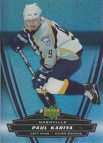 #26 Paul Kariya - Nashville Predators - 2006-07 Upper Deck McDonald's Hockey