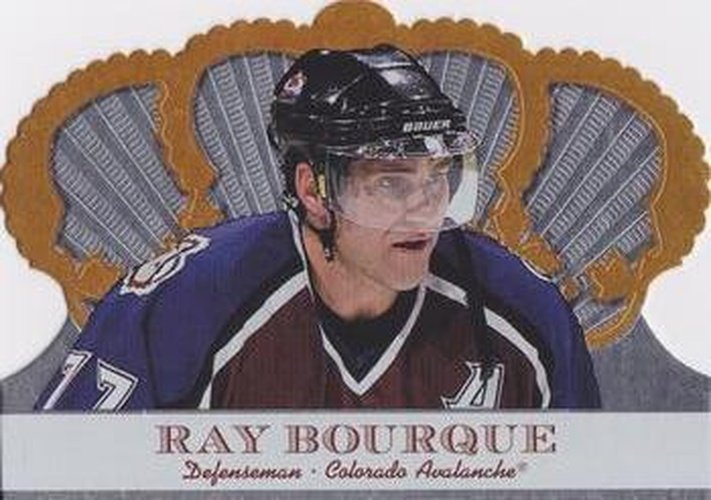 #26 Ray Bourque - Colorado Avalanche - 2000-01 Pacific Crown Royale Hockey