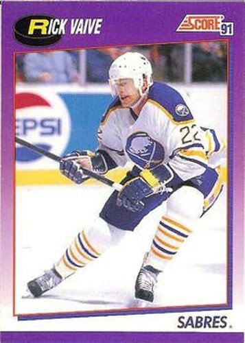 #26 Rick Vaive - Buffalo Sabres - 1991-92 Score American Hockey