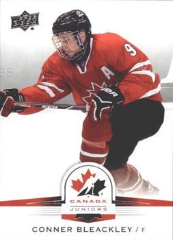 #26 Conner Bleackley - Canada - 2014-15 Upper Deck Team Canada Juniors Hockey