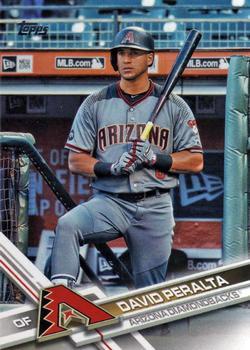 #26 David Peralta - Arizona Diamondbacks - 2017 Topps Baseball