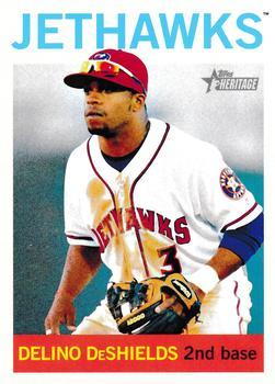#26 Delino DeShields - Lancaster Jethawks - 2013 Topps Heritage Minor League Baseball