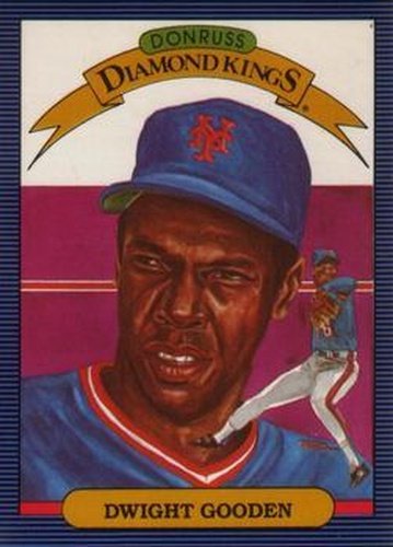 #26 Dwight Gooden - New York Mets - 1986 Leaf Baseball