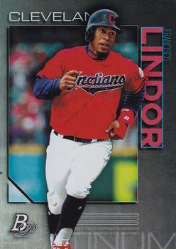 #26 Francisco Lindor - Cleveland Indians - 2020 Bowman Platinum Baseball