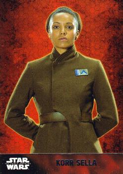 #26 Korr Sella - 2015 Topps Star Wars The Force Awakens