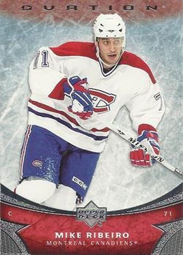 #26 Mike Ribeiro - Montreal Canadiens - 2006-07 Upper Deck Ovation Hockey