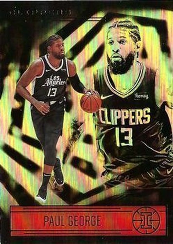 #26 Paul George - Los Angeles Clippers - 2020-21 Panini Illusions Basketball