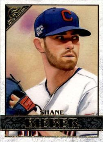 #26 Shane Bieber - Cleveland Indians - 2020 Topps Gallery Baseball