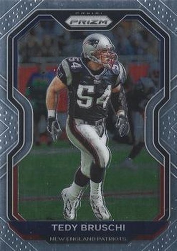 #26 Tedy Bruschi - New England Patriots - 2020 Panini Prizm Football