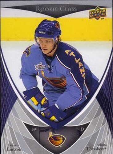 #26 Tobias Enstrom - Atlanta Thrashers - 2007-08 Upper Deck Rookie Class Box Set Hockey