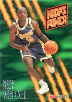 #PR-26 Nick Van Exel - Los Angeles Lakers - 1994-95 Hoops Basketball - Power Ratings