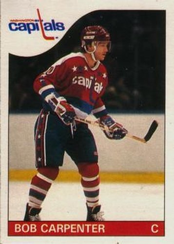 #26 Bob Carpenter - Washington Capitals - 1985-86 O-Pee-Chee Hockey