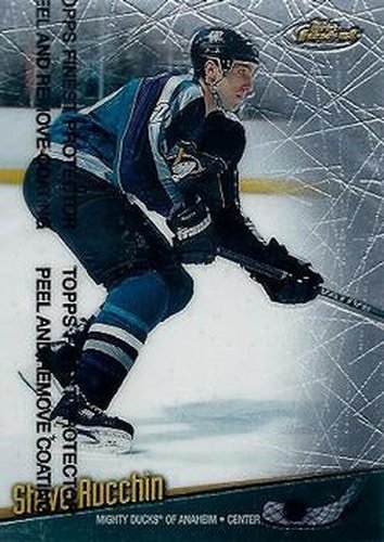 #26 Steve Rucchin - Anaheim Mighty Ducks - 1998-99 Finest Hockey