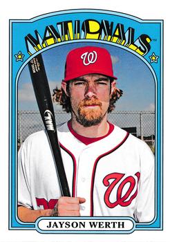 #26 Jayson Werth - Washington Nationals - 2013 Topps Archives Baseball