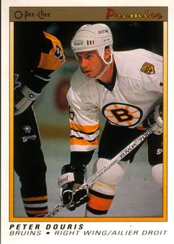 #26 Peter Douris - Boston Bruins - 1990-91 O-Pee-Chee Premier Hockey