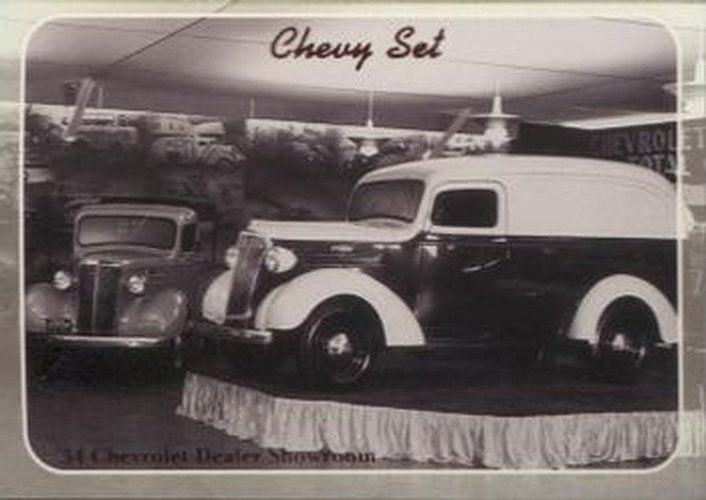 #26 32 Chevrolet Dealer Showroom - 1992 Collect-A-Card Chevy