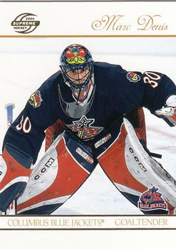 #26 Marc Denis - Columbus Blue Jackets - 2003-04 Pacific Supreme Hockey