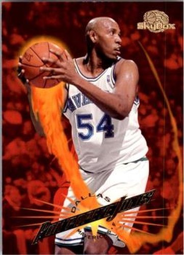 #26 Popeye Jones - Dallas Mavericks - 1995-96 SkyBox Premium Basketball