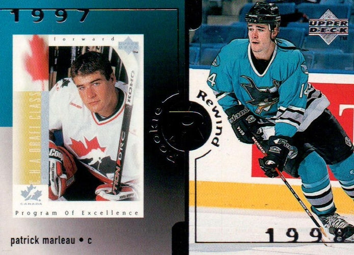 #26 Patrick Marleau - San Jose Sharks - 1998-99 Upper Deck Hockey