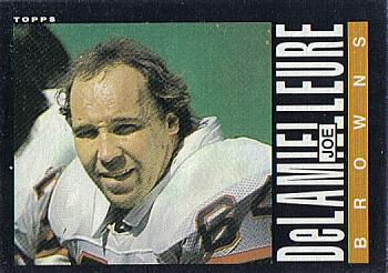 #226 Joe DeLamielleure - Cleveland Browns - 1985 Topps Football