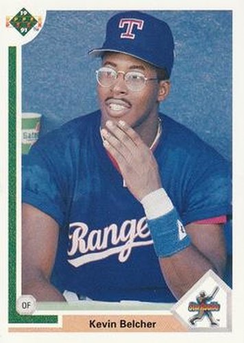 #26 Kevin Belcher - Texas Rangers - 1991 Upper Deck Baseball