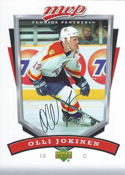 #126 Olli Jokinen - Florida Panthers - 2006-07 Upper Deck MVP Hockey