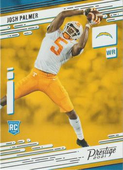 #270 Josh Palmer - Los Angeles Chargers - 2021 Panini Prestige Football