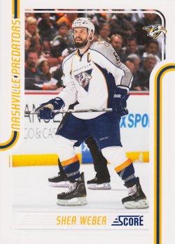 #270 Shea Weber - Nashville Predators - 2011-12 Score Hockey