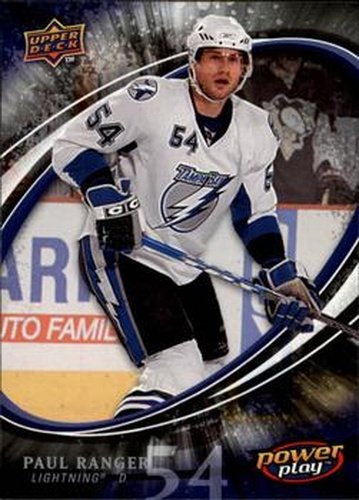 #270 Paul Ranger - Tampa Bay Lightning - 2008-09 Upper Deck Power Play Box Set Hockey