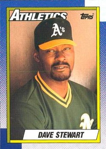 #270 Dave Stewart - Oakland Athletics - 1990 O-Pee-Chee Baseball