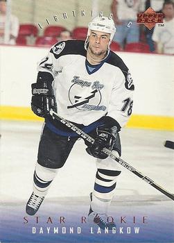 #270 Daymond Langkow - Tampa Bay Lightning - 1995-96 Upper Deck Hockey