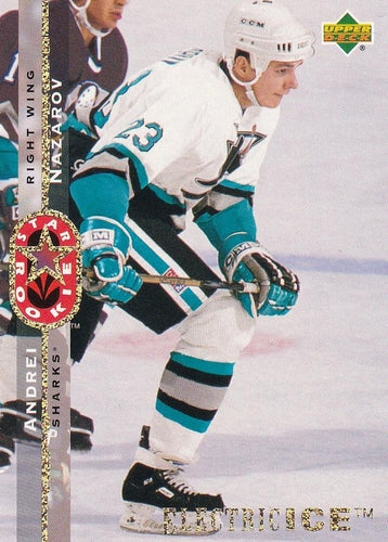 #270 Andrei Nazarov - San Jose Sharks - 1994-95 Upper Deck Hockey - Electric Ice