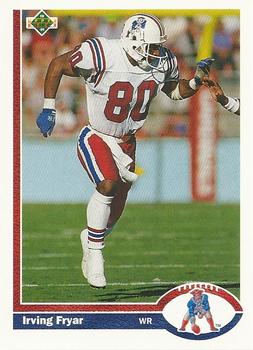 #270 Irving Fryar - New England Patriots - 1991 Upper Deck Football