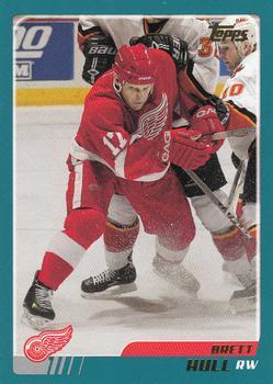 #270 Brett Hull - Detroit Red Wings - 2003-04 Topps Hockey