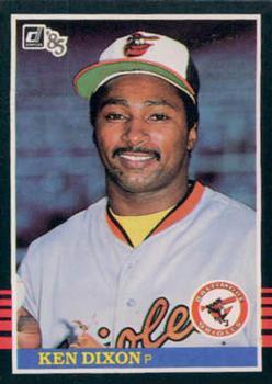 #270 Ken Dixon - Baltimore Orioles - 1985 Donruss Baseball