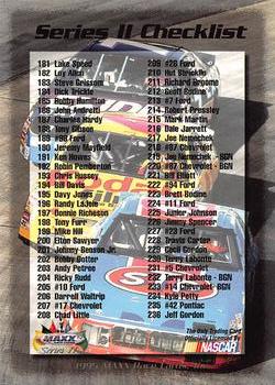 #270 Series II Checklist - 1995 Maxx Racing