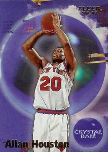 #270 Allan Houston - New York Knicks - 1996-97 Fleer Basketball