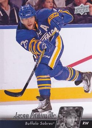 #270 Jason Pominville - Buffalo Sabres - 2010-11 Upper Deck Hockey