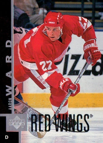 #270 Aaron Ward - Detroit Red Wings - 1997-98 Upper Deck Hockey
