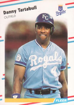 #271 Danny Tartabull - Kansas City Royals - 1988 Fleer Baseball
