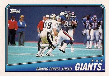 #271 Giants Team Leaders - Mark Bavaro - New York Giants - 1988 Topps Football