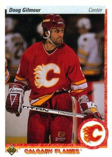 #271 Doug Gilmour - Calgary Flames - 1990-91 Upper Deck Hockey