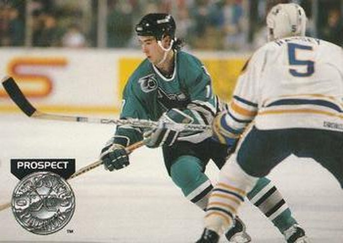 #271 Pat Falloon - San Jose Sharks - 1991-92 Pro Set Platinum Hockey