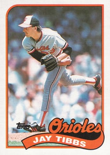 #271 Jay Tibbs - Baltimore Orioles - 1989 Topps Baseball