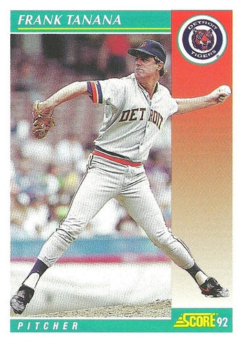 #271 Frank Tanana - Detroit Tigers - 1992 Score Baseball