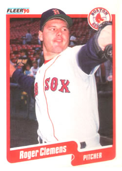 #271 Roger Clemens - Boston Red Sox - 1990 Fleer USA Baseball