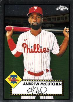 #271 Andrew McCutchen - Philadelphia Phillies - 2021 Topps Chrome Platinum Anniversary Baseball