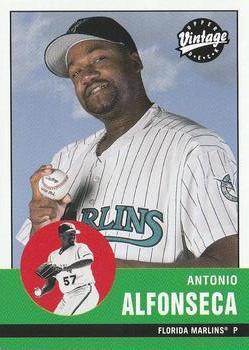 #271 Antonio Alfonseca - Florida Marlins - 2001 Upper Deck Vintage Baseball