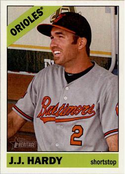 #271 J.J. Hardy - Baltimore Orioles - 2015 Topps Heritage Baseball